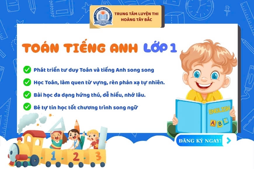 Toán tiếng anh lớp 1