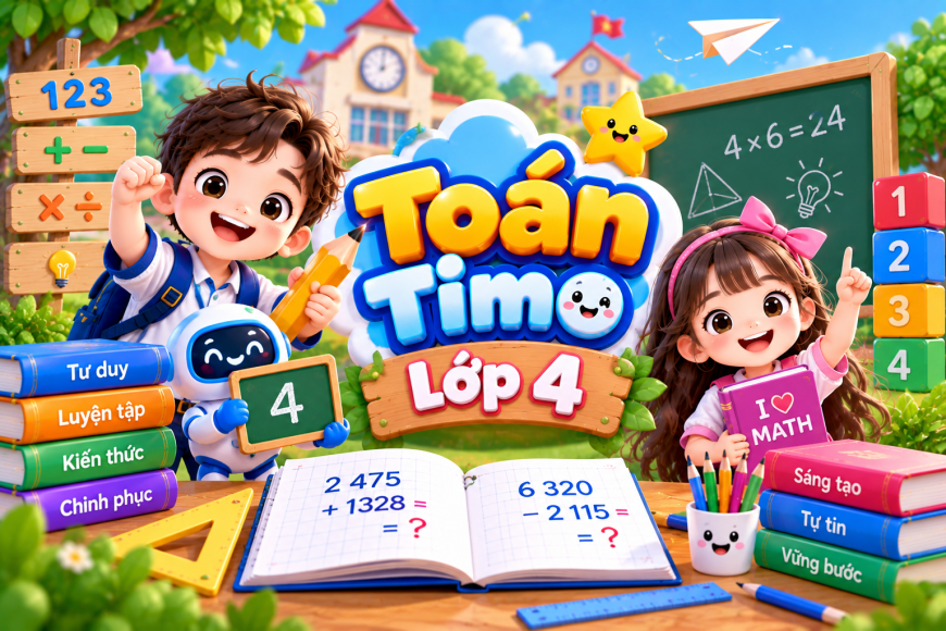 Toán Timo lớp 4